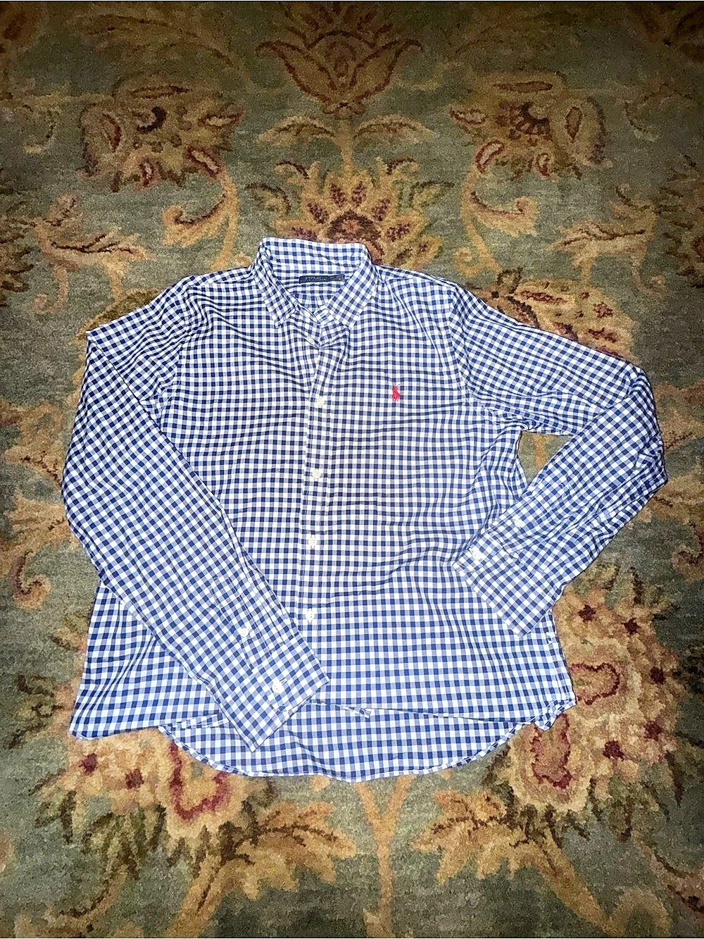 Polo Ralph Lauren Gingham Oxford Shirt Men's Button Down